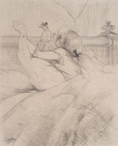 Au Lit tekijältä Henri de Toulouse Lautrec